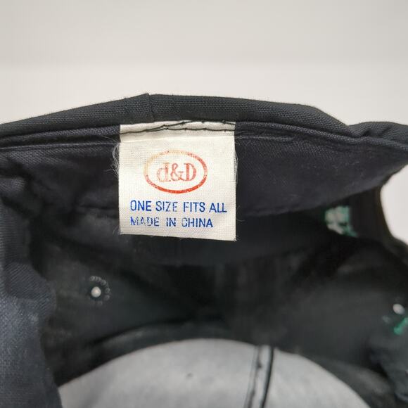 '95 Familian Northwest Streamline 5 Panel Cap Black One Size Adjustable d&D - Picture 9 of 9